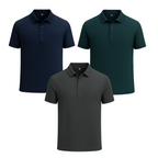 Kit Camisa Polo Alpha Gelato Compre 1 Leve 3 Promocao Branco - AlphaCode