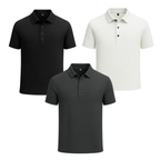 Kit Camisa Polo Alpha Gelato Compre 1 Leve 3 Promocao Branco - AlphaCode
