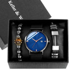 Kit Masculino Relogio Mais Pulseiras Alpha - AlphaCode