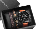 Kit Relogio Mais Pulseira Alpha - AlphaCode