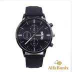 Kit Relogio Mais Pulseira Masculina Alpha - AlphaCode