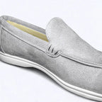 Mocassim Alpha Stafford Suede Azul - AlphaCode