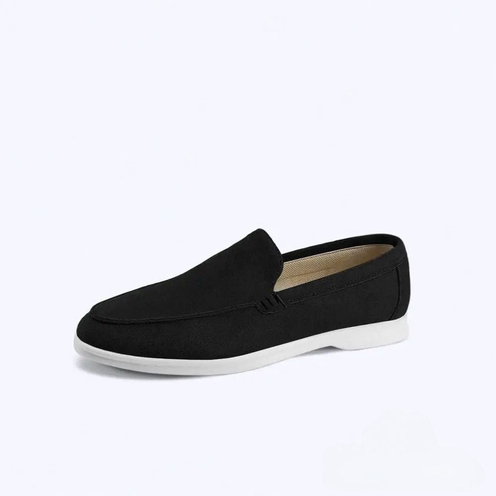 Mocassim Alpha Stafford Suede Azul - AlphaCode