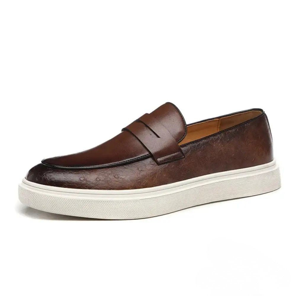 Mocassim Masculino Alpha Checkpoint Marrom - AlphaCode