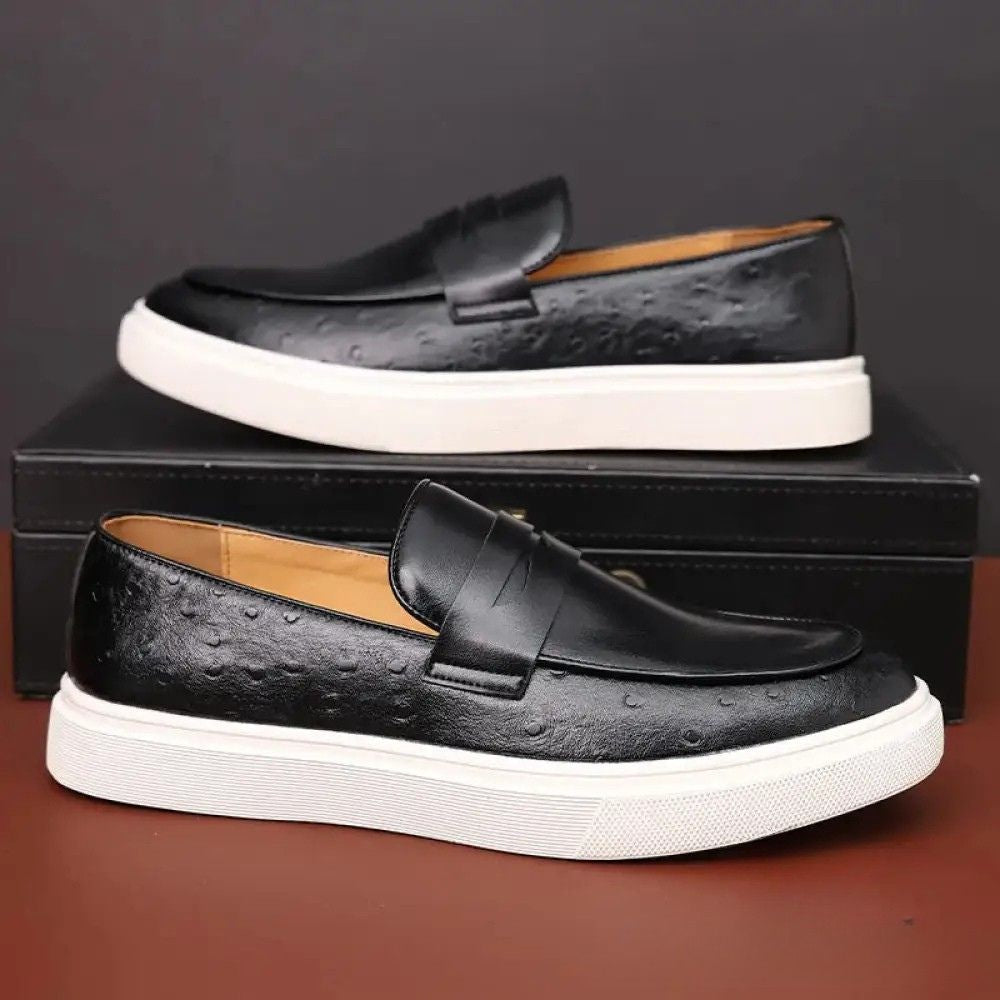 Mocassim Masculino Alpha Checkpoint Preto - AlphaCode
