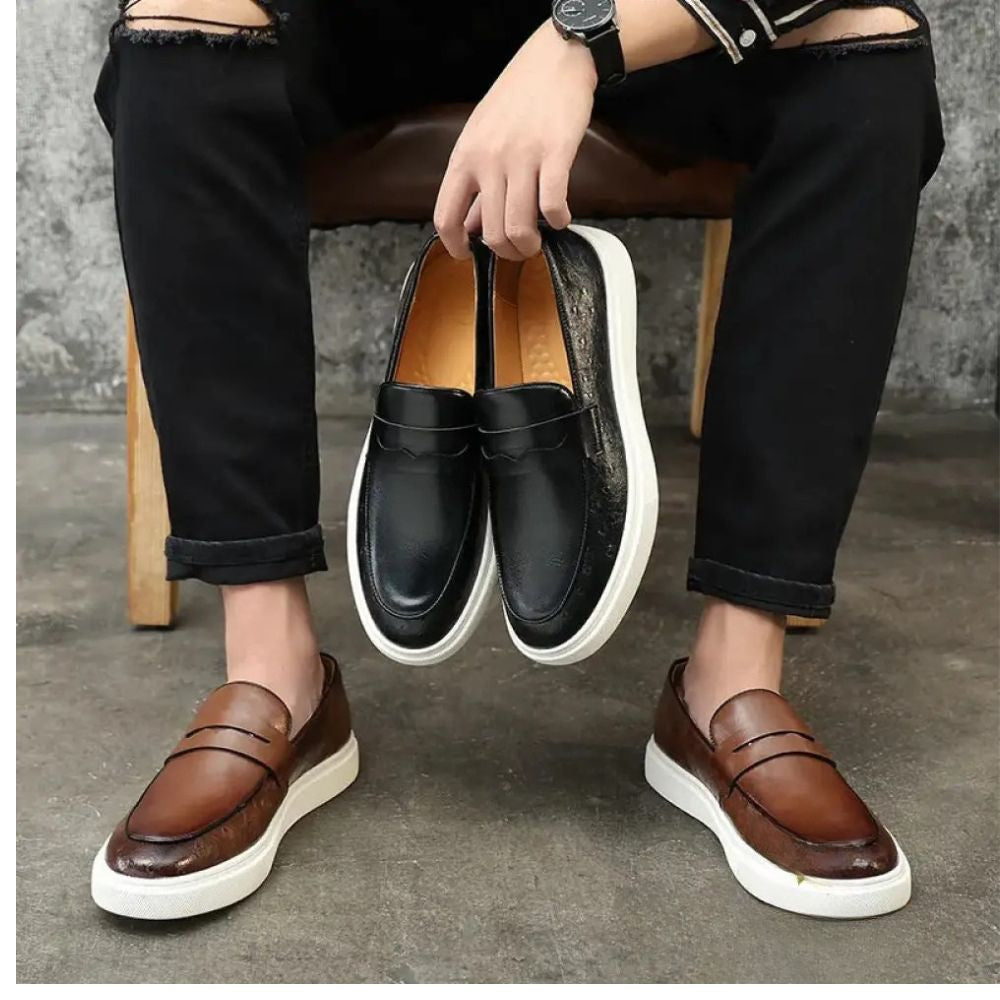 Mocassim Masculino Alpha Checkpoint Preto - AlphaCode