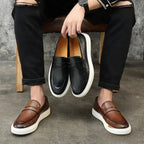 Mocassim Masculino Alpha Checkpoint Preto - AlphaCode
