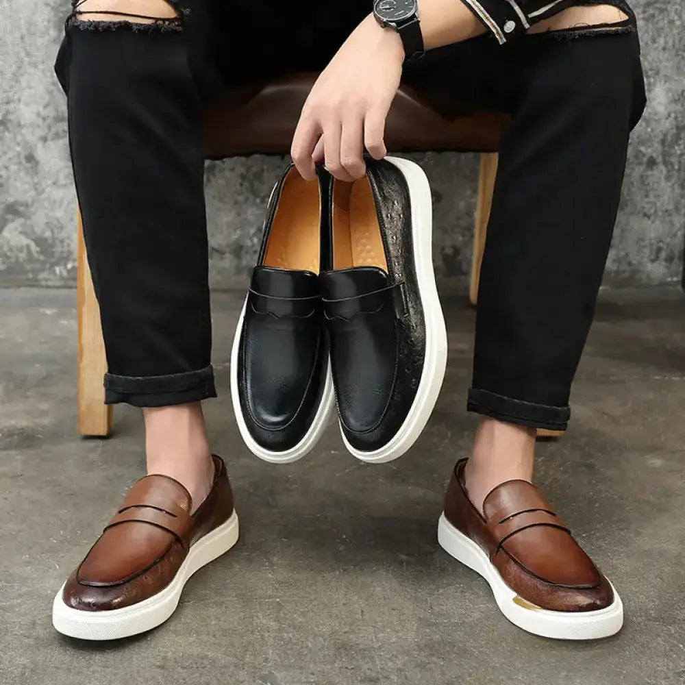 Mocassim Masculino Alpha Checkpoint Preto - AlphaCode