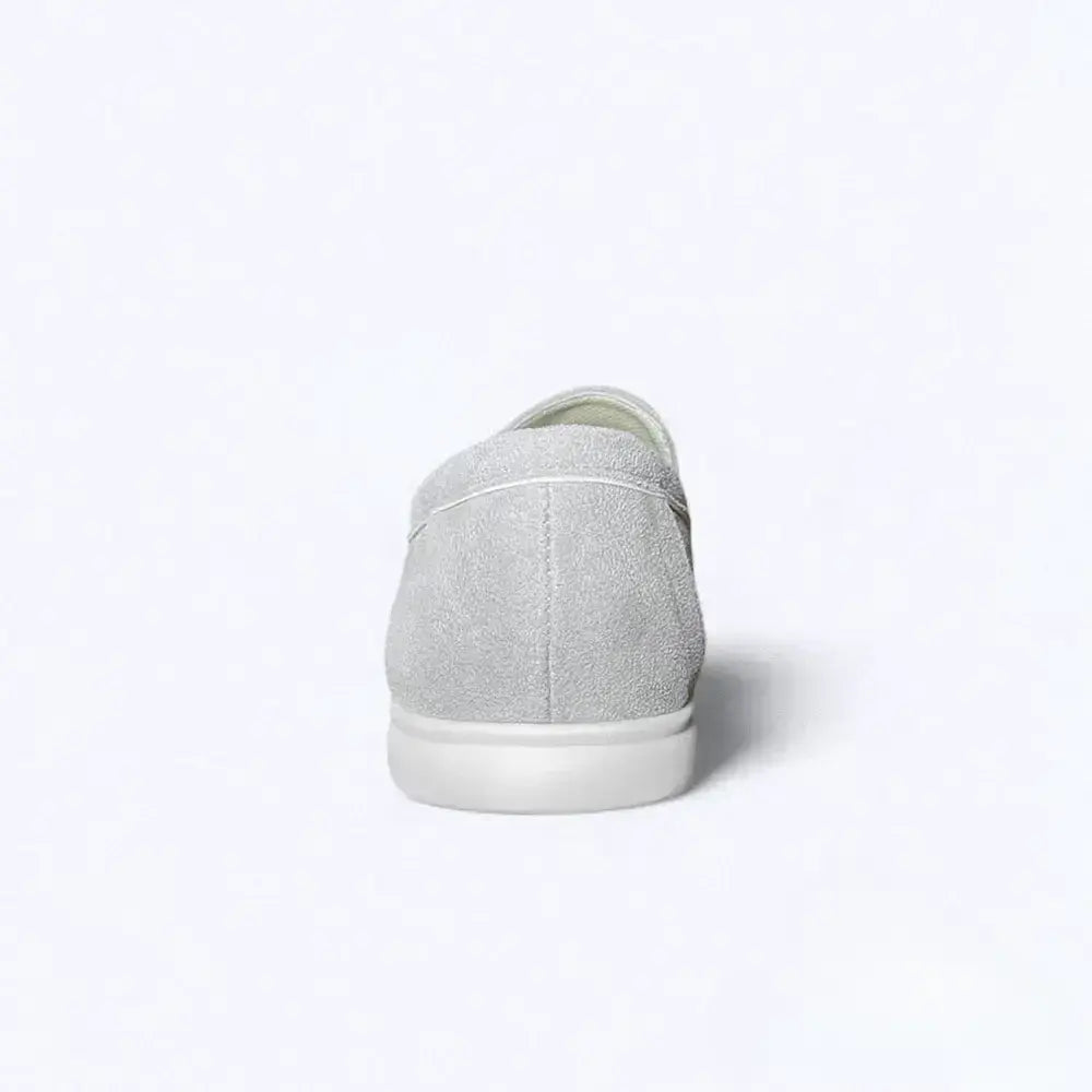 Mocassim Stafford Suede Azul - AlphaCode