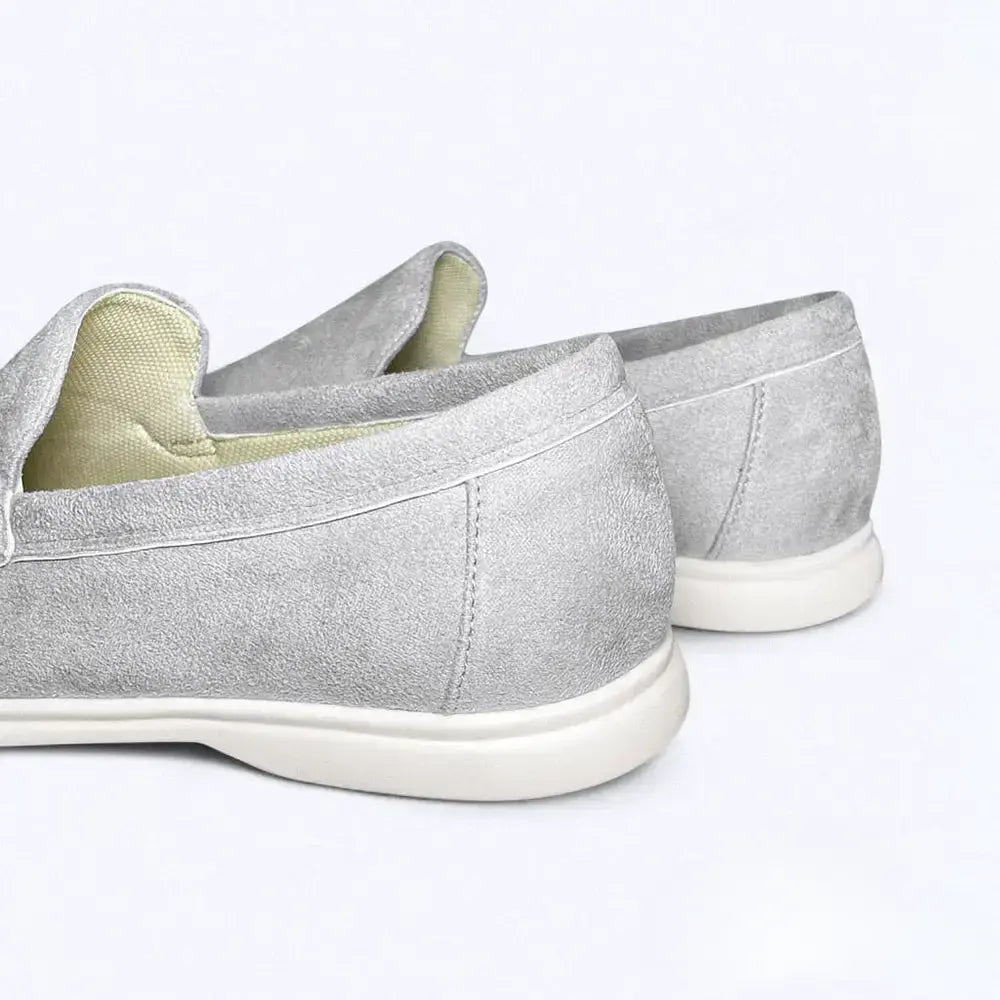 Mocassim Stafford Suede Azul - AlphaCode