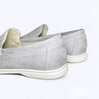 Mocassim Stafford Suede Azul - AlphaCode