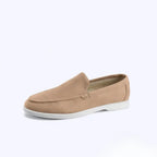 Mocassim Stafford Suede Azul - AlphaCode