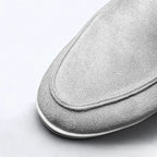 Mocassim Stafford Suede Azul - AlphaCode