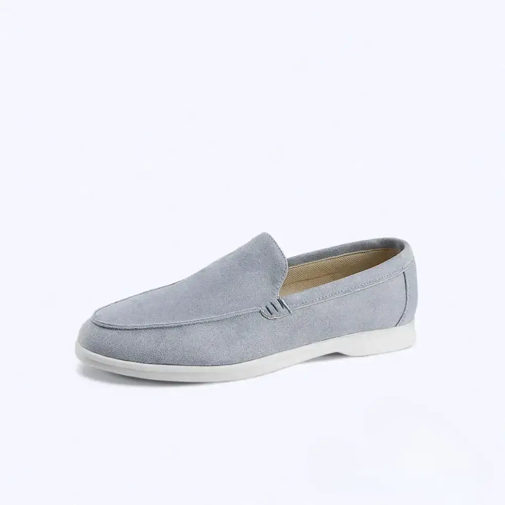 Mocassim Stafford Suede Marrom - AlphaCode