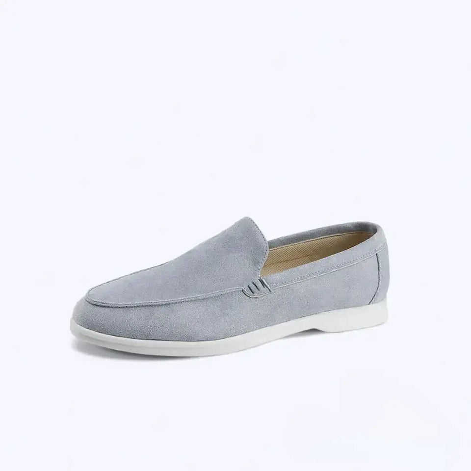 Mocassim Stafford Suede Marrom - AlphaCode
