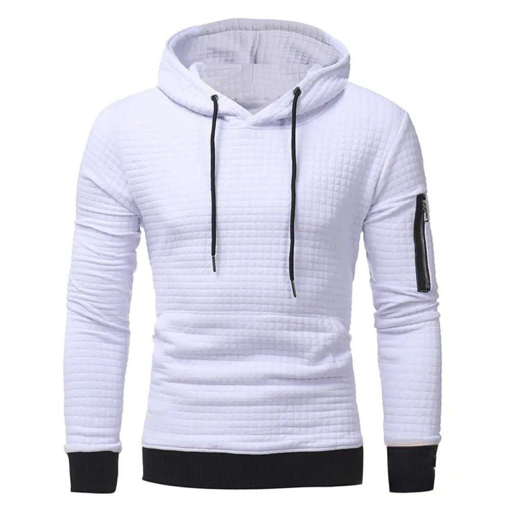 Moletom Masculino Alpha Premier Branco - AlphaCode