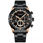 Relogio Alpha Curren Azul - AlphaCode