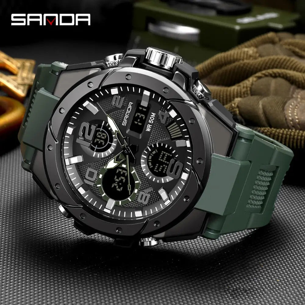 Relogio Alpha Outdoor Classic Preto - AlphaCode