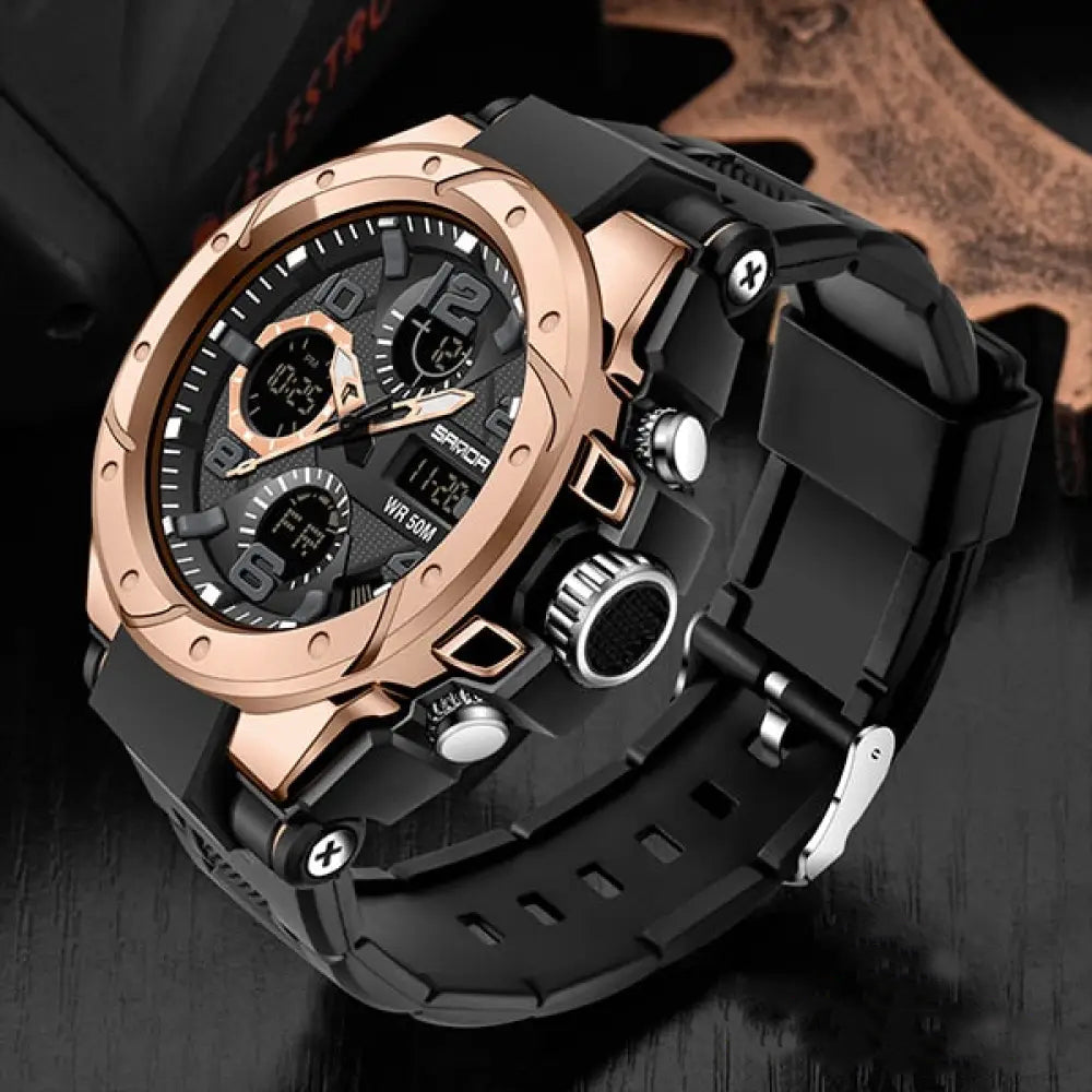 Relogio Alpha Outdoor Classic Preto - AlphaCode
