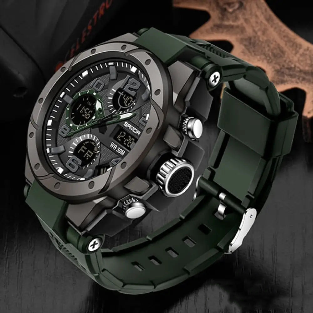 Relogio Alpha Outdoor Classic Preto - AlphaCode