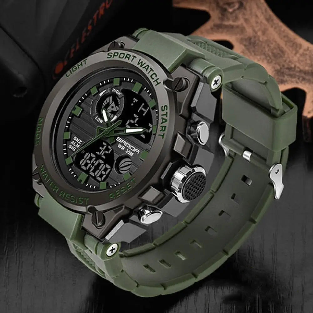 Relogio Alpha Outdoor Classic Preto - AlphaCode