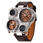 Relogio Alpha Sports Marrom - AlphaCode