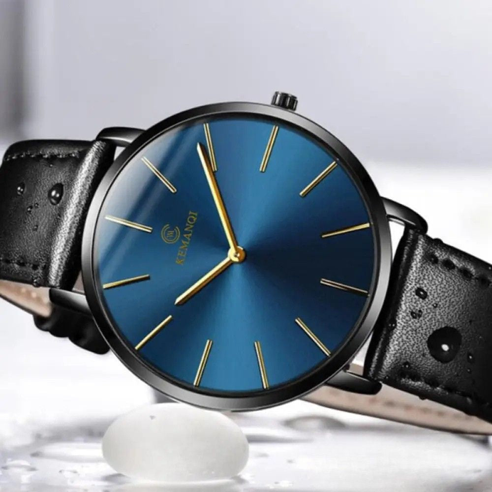 Relogio Luxury Ultra Fino Alpha Marrom - AlphaCode