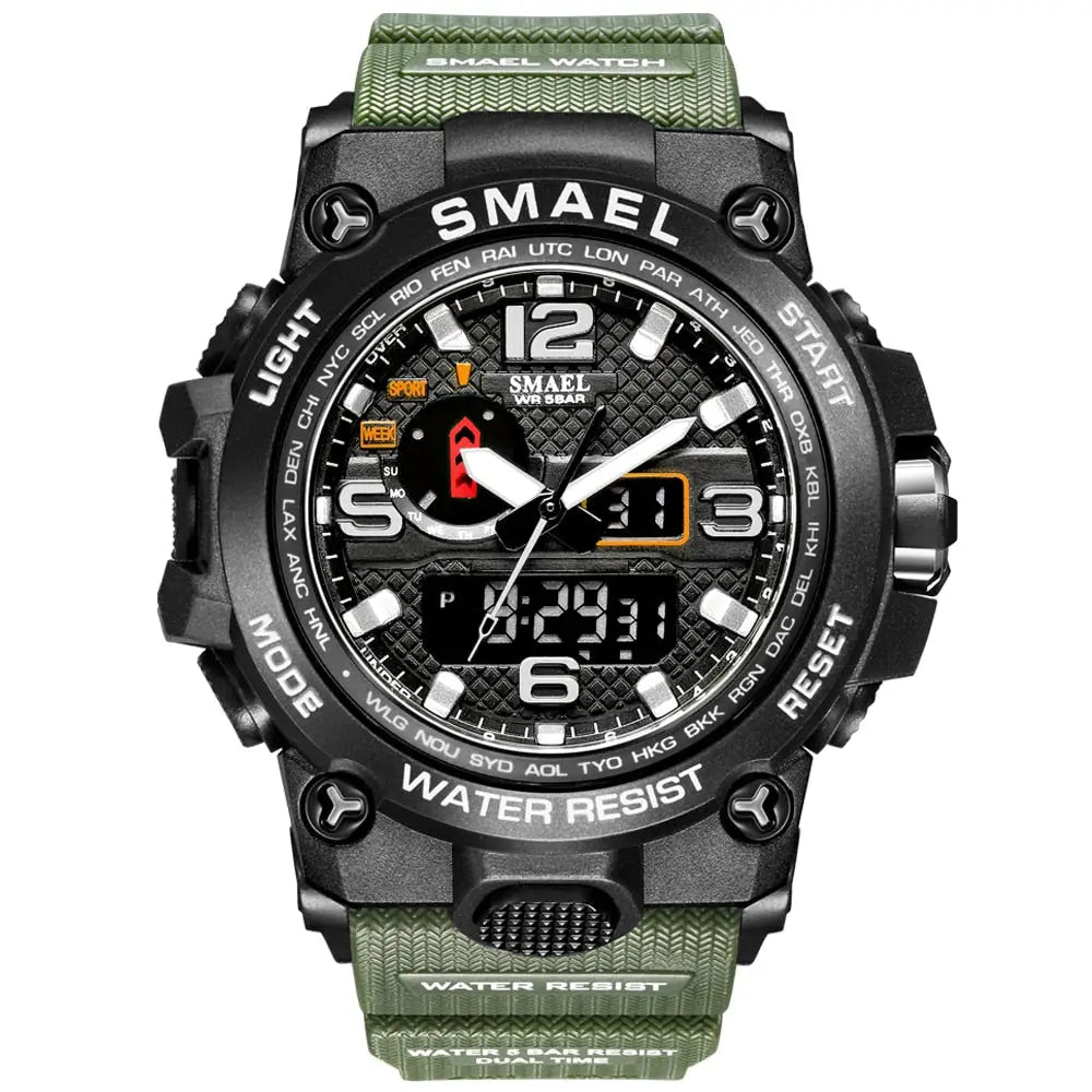 Relogio Militar Alpha Israel Verde - AlphaCode