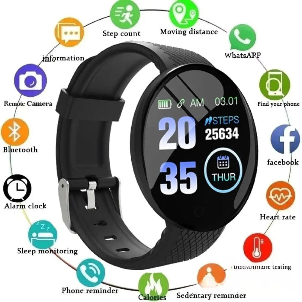 Relogio Smartwatch Alpha 5 Preto - AlphaCode