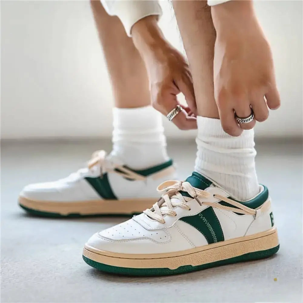 Sapatenis Alpha Baub Verde - AlphaCode