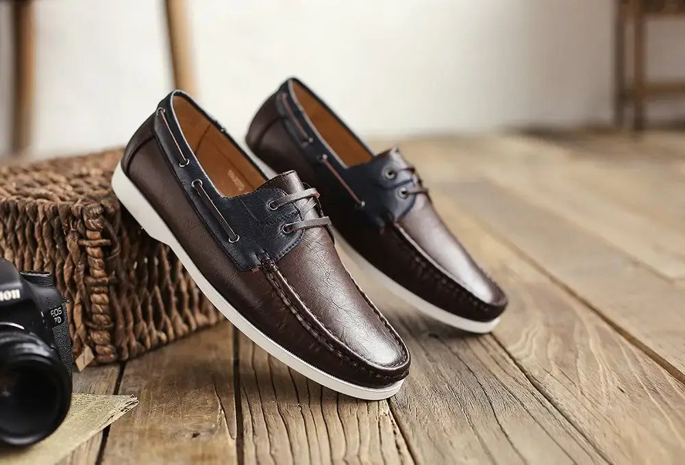 Sapato Alfa Mocassim Dubai Marrom - AlphaCode