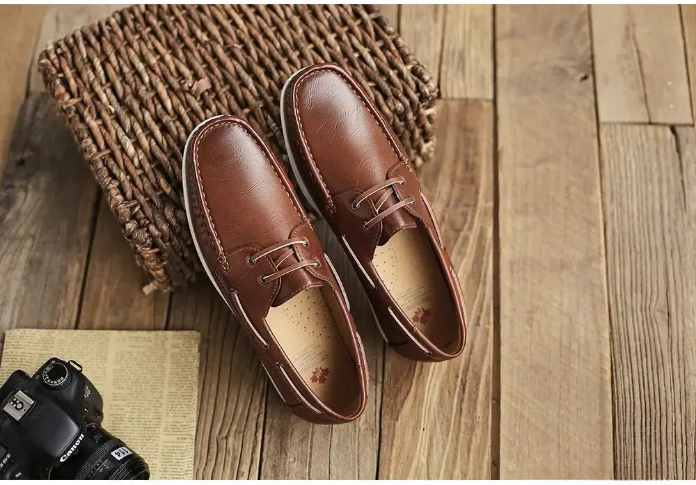 Sapato Alfa Mocassim Dubai Marrom - AlphaCode