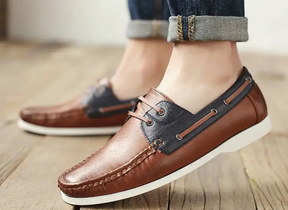 Sapato Alfa Mocassim Dubai Marrom - AlphaCode
