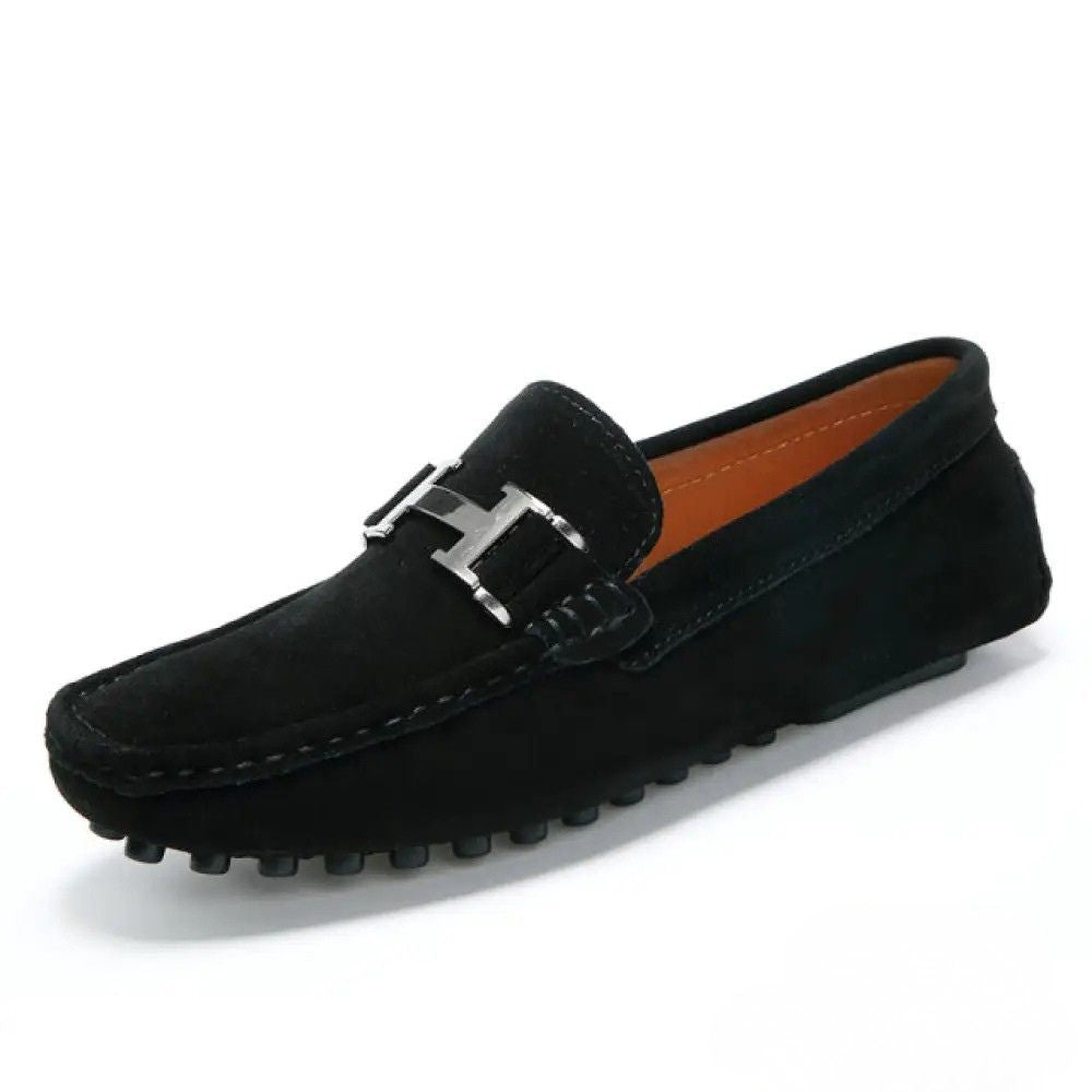 Sapato Alfa Mocassim Marselha Azul - AlphaCode