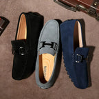 Sapato Alfa Mocassim Marselha Azul - AlphaCode