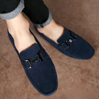 Sapato Alfa Mocassim Marselha Azul - AlphaCode