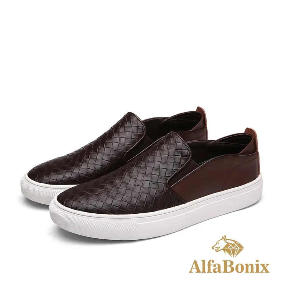 Sapato Alfa Mocassim Viena Azul - AlphaCode