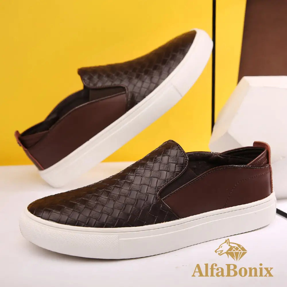 Sapato Alfa Mocassim Viena Marrom - AlphaCode