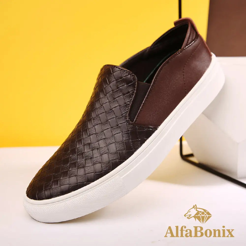 Sapato Alfa Mocassim Viena Marrom - AlphaCode