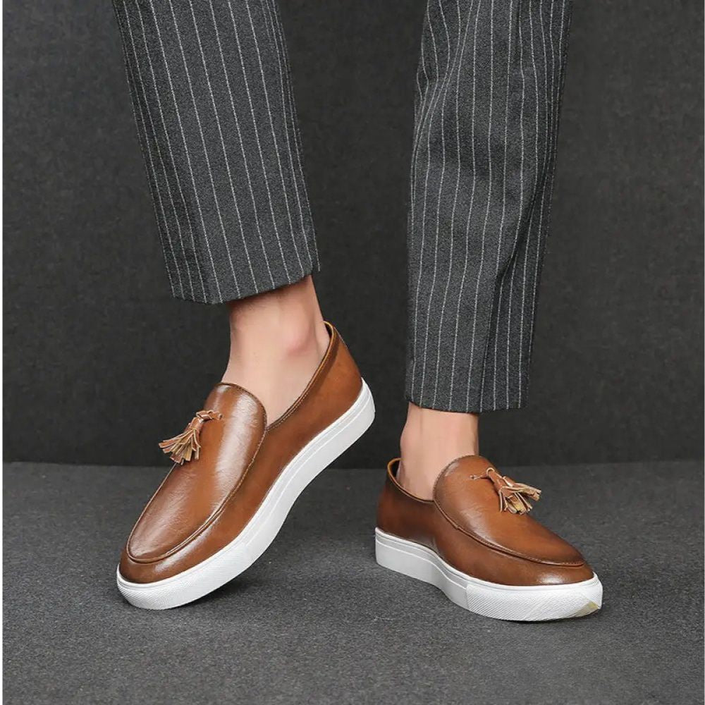 Sapato Alfa Mocassim Viena Marrom - AlphaCode