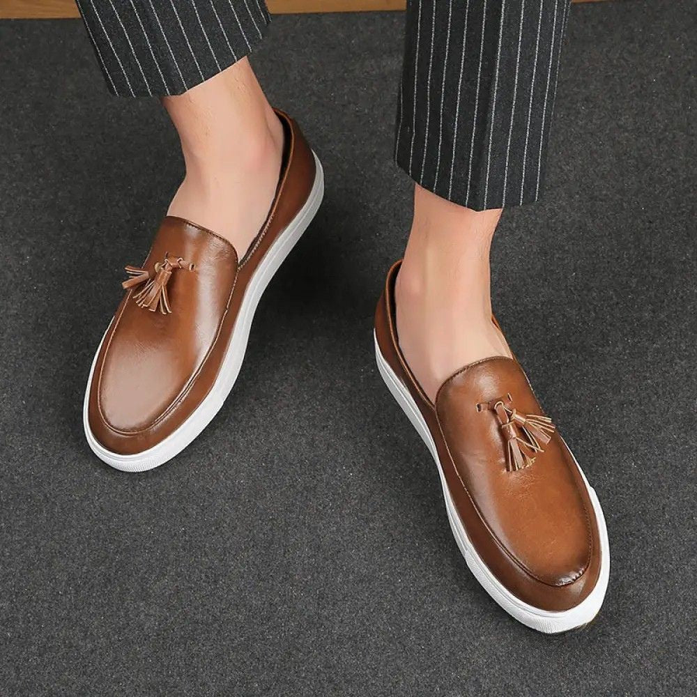 Sapato Alfa Mocassim Viena Marrom - AlphaCode