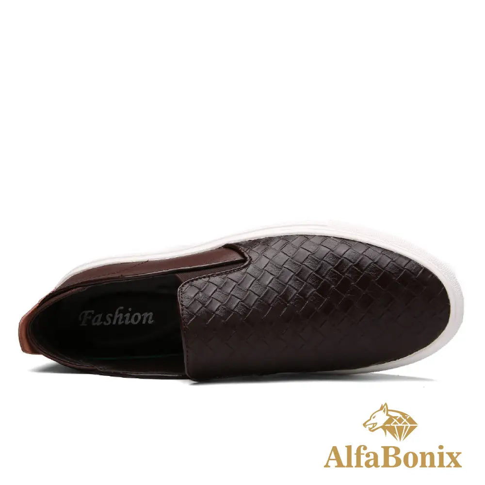 Sapato Alfa Mocassim Viena Marrom - AlphaCode