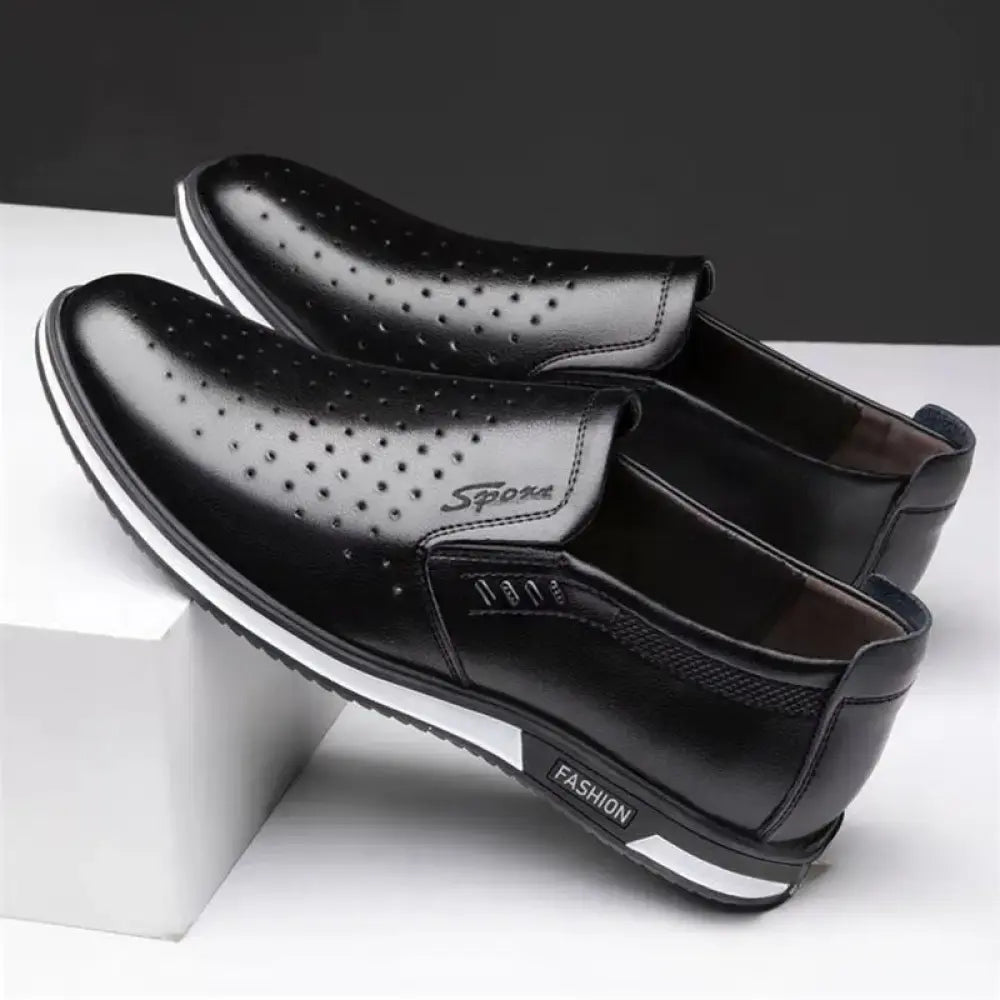 Sapato Alfa Mocassin Attard Branco - AlphaCode