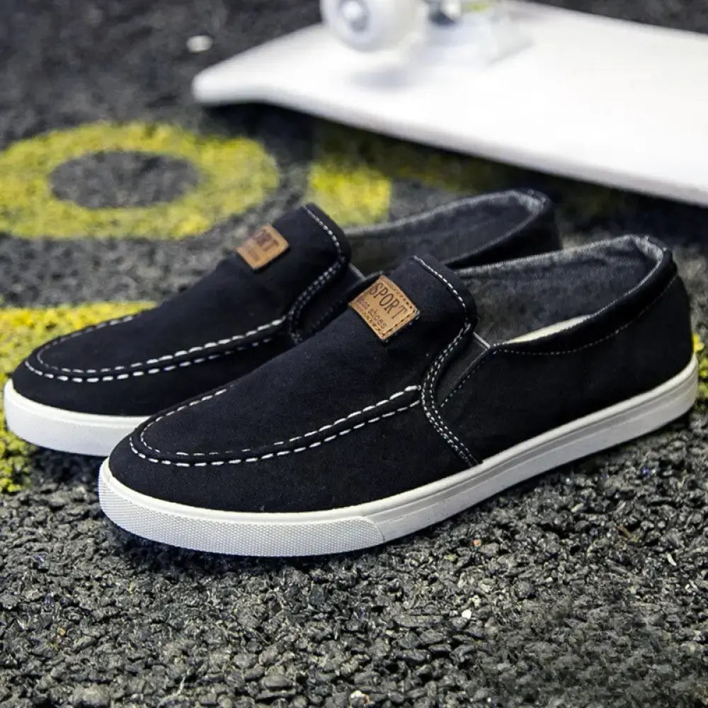 Sapato Alpha Denim Preto - AlphaCode