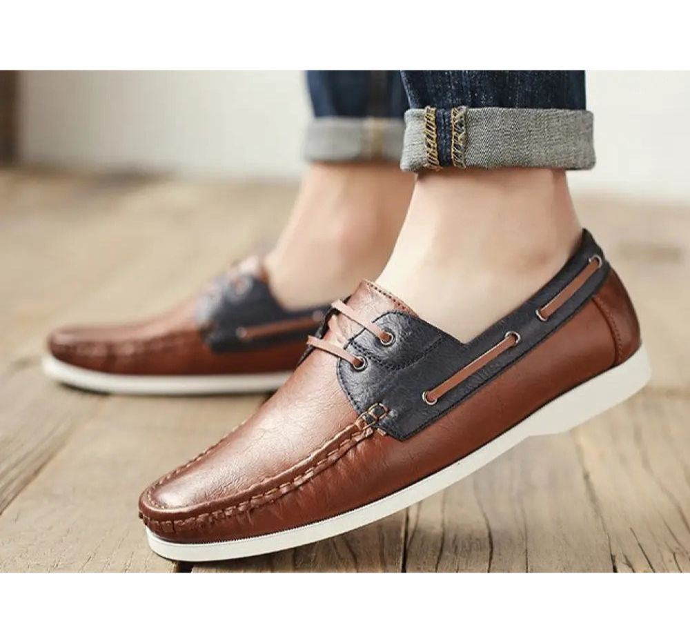 Sapato Alpha Mocassim Dubai Marrom - AlphaCode