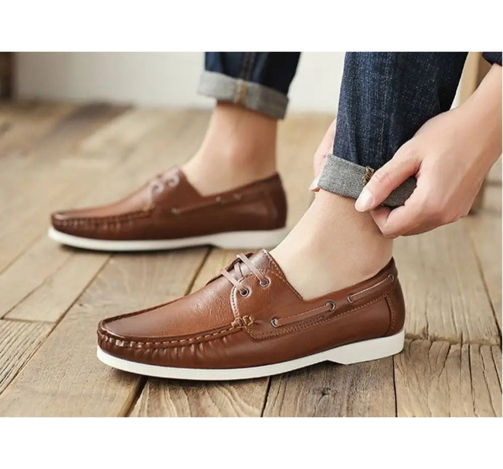Sapato Alpha Mocassim Dubai Marrom - AlphaCode