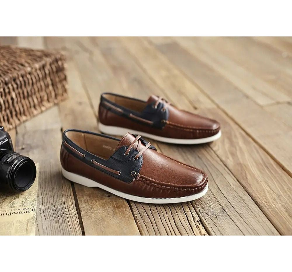 Sapato Alpha Mocassim Dubai Marrom - AlphaCode