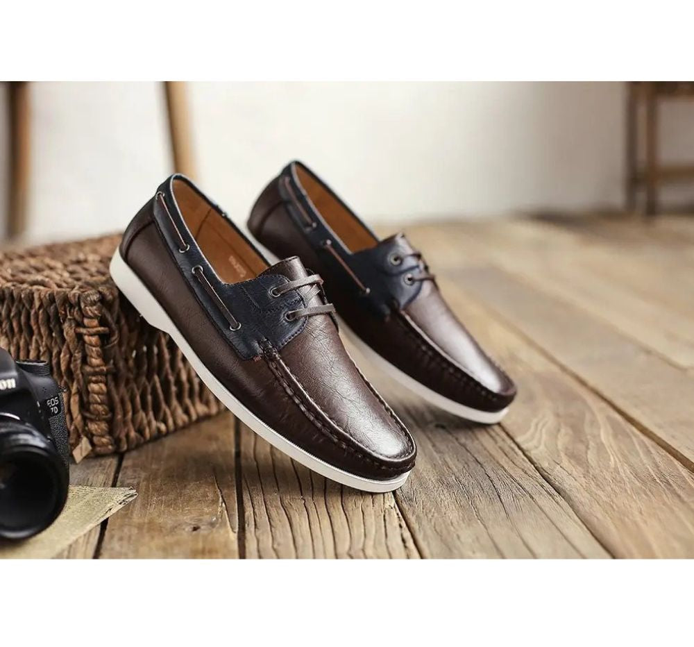 Sapato Alpha Mocassim Dubai Marrom - AlphaCode