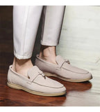 Sapato Alpha Mocassim Firenze Caqui - AlphaCode