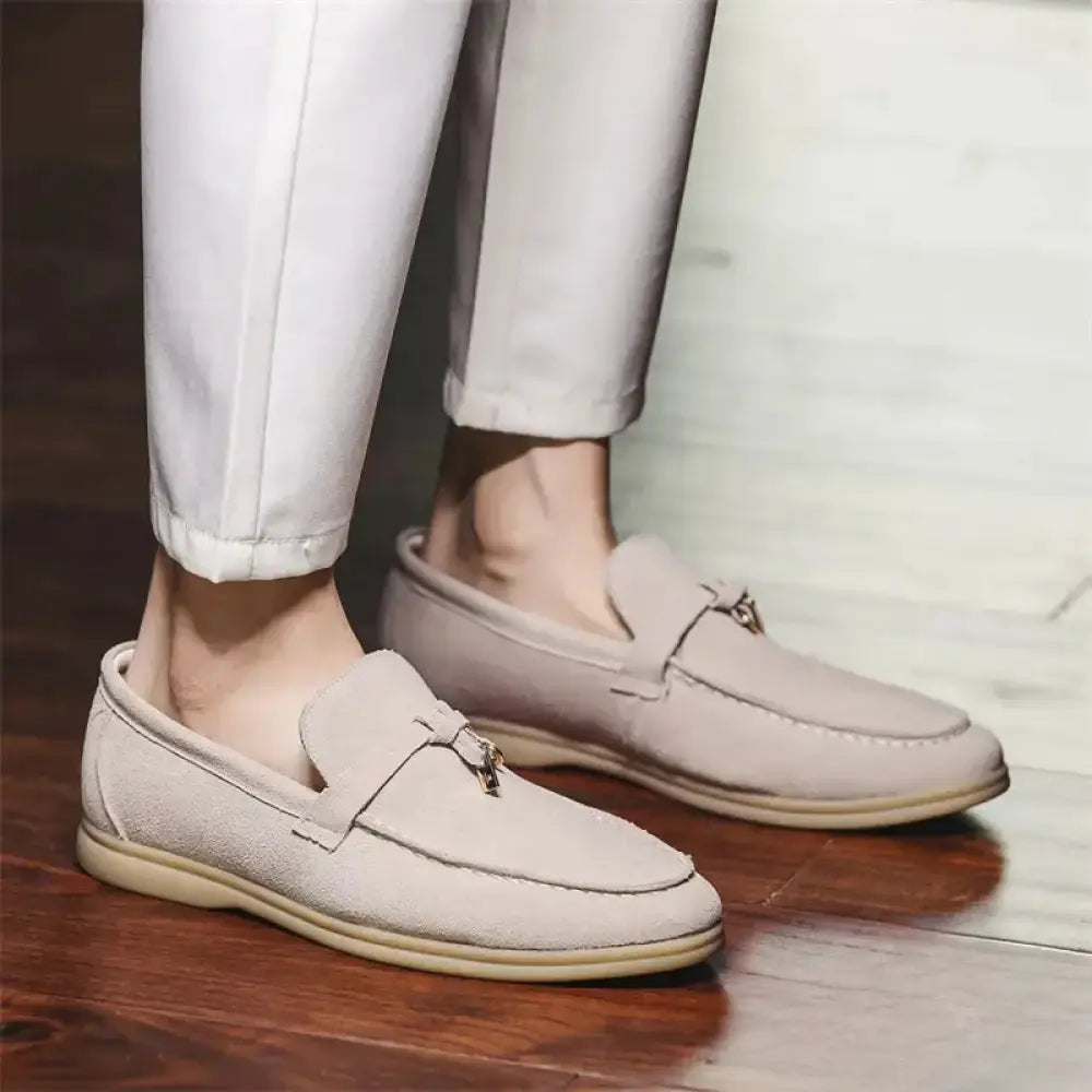 Sapato Alpha Mocassim Firenze Caqui - AlphaCode